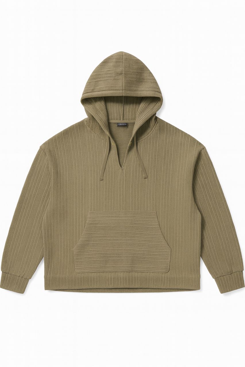 Sweatshirt Pull & Bear Tejido Beige
