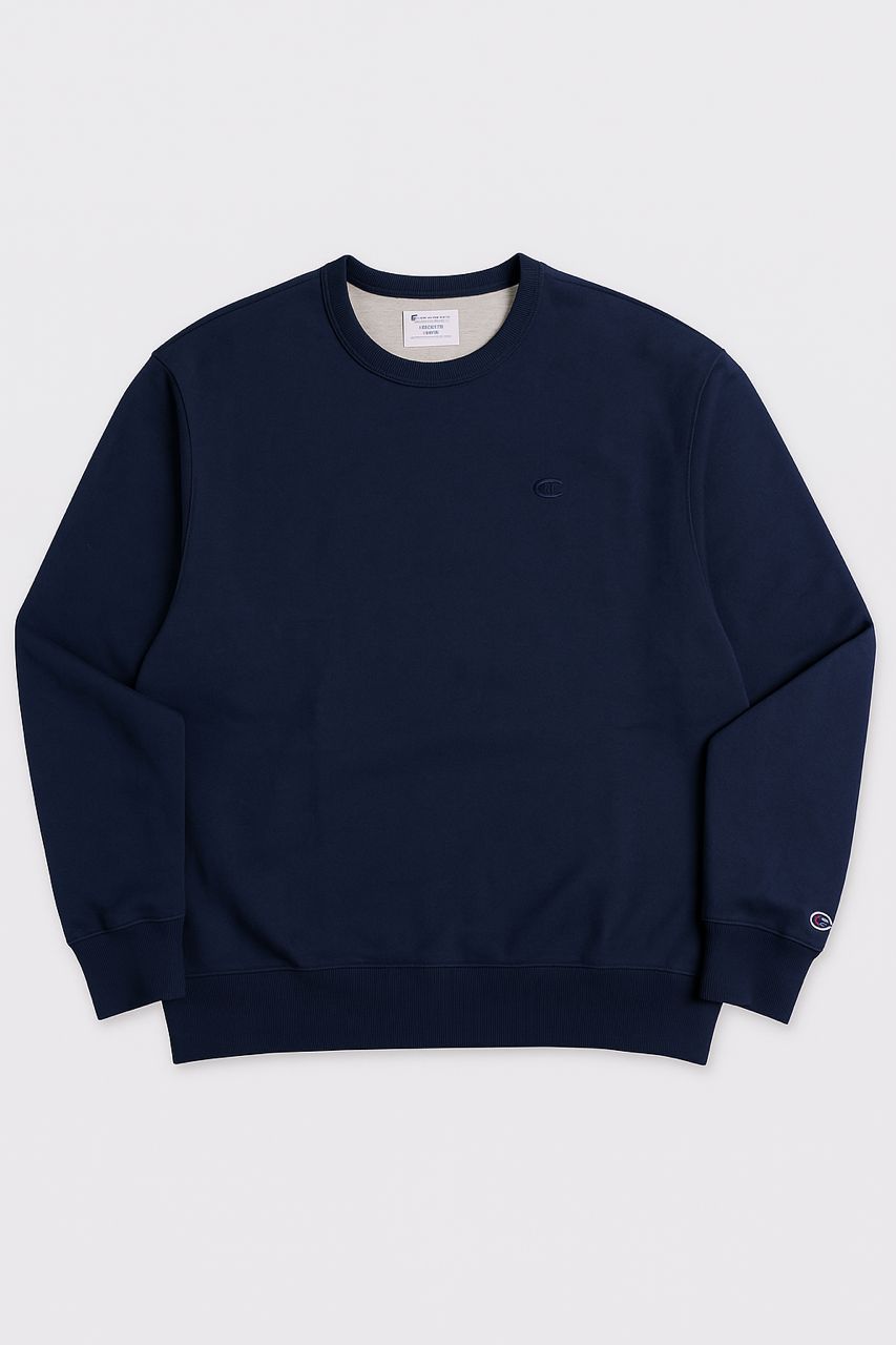 CHAMPION POWERBLEND FLEECE CREW NAVY