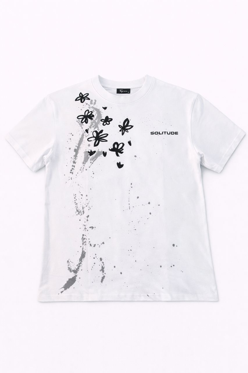 T-Shirt Franela Graphic "SOLITUDE" - Imagen 2