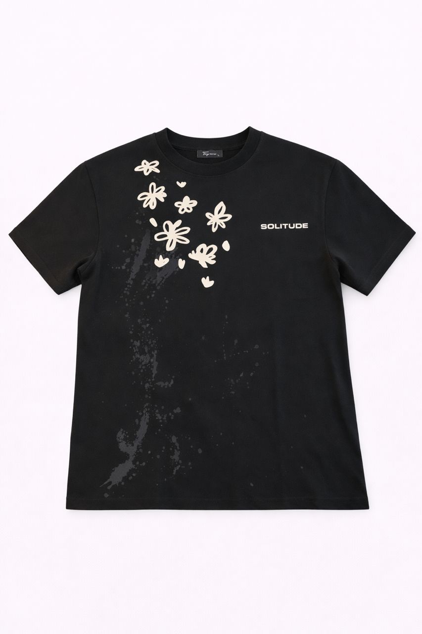 T-Shirt Franela Graphic "SOLITUDE"