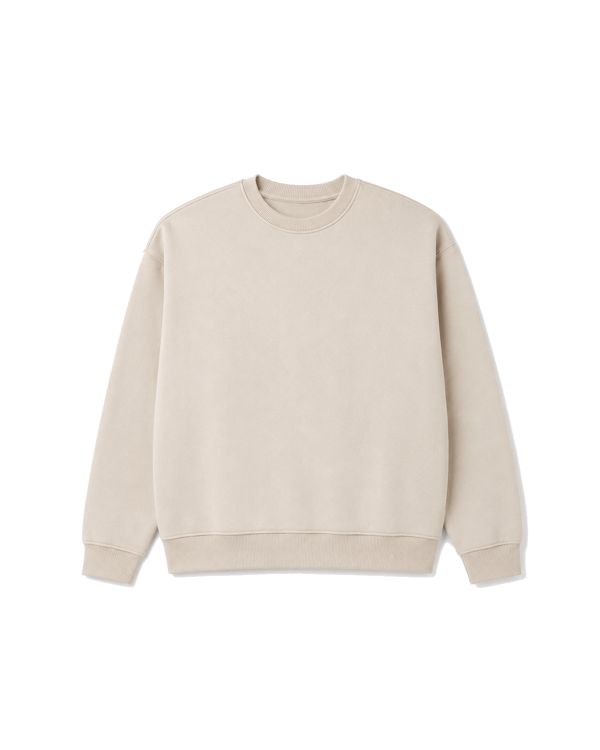 Sudadera Básica Beige Claro Lefties