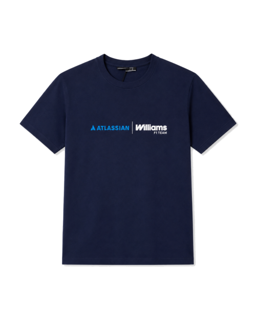 Camiseta Azul Oscuro “Atlassian Williams F1 Team”