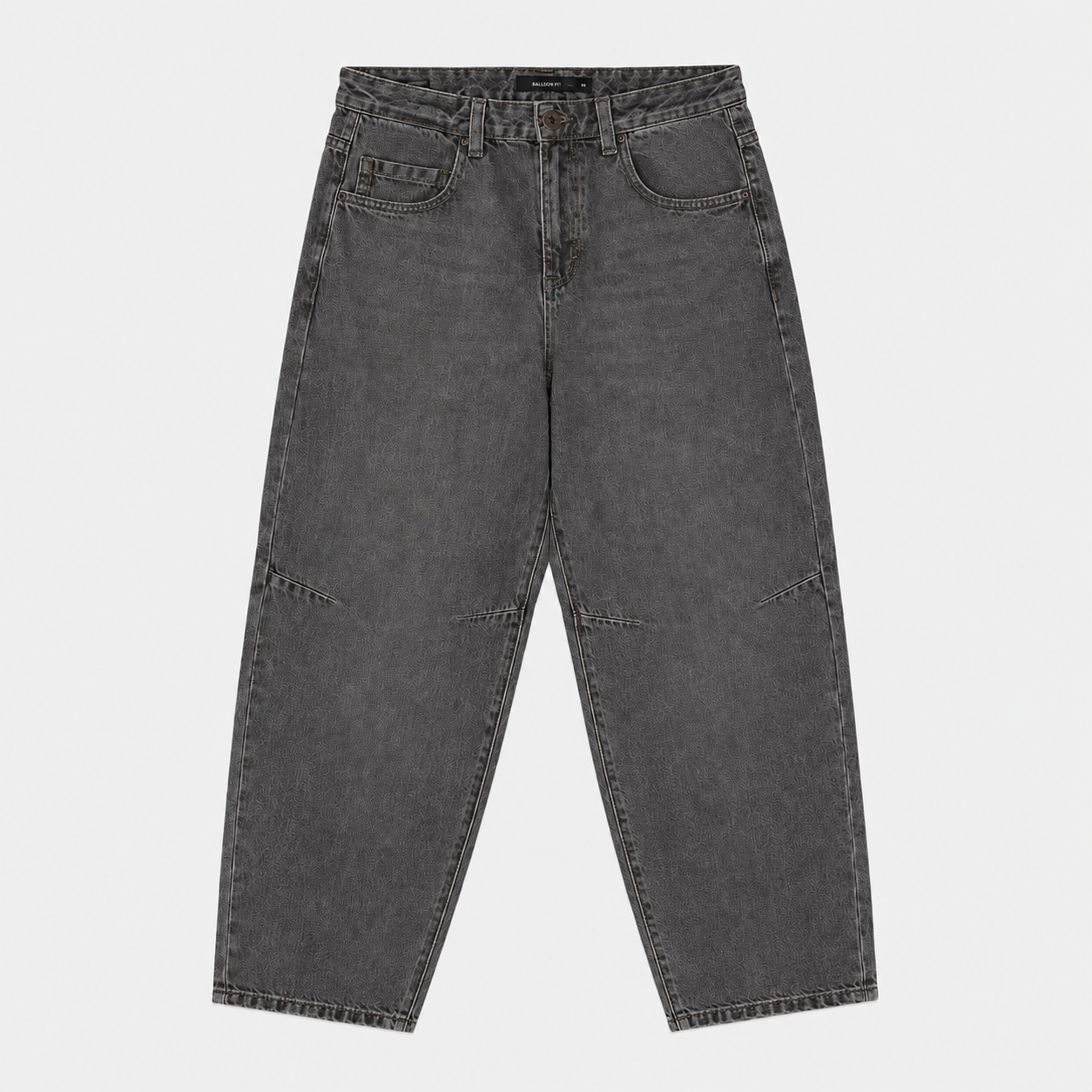 Balloon Denim Grey Wash