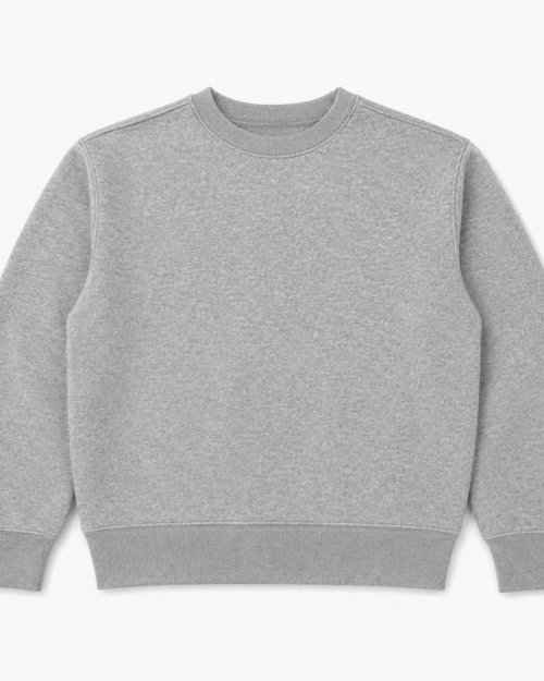 Sudadera Básica Gris Melange Lefties