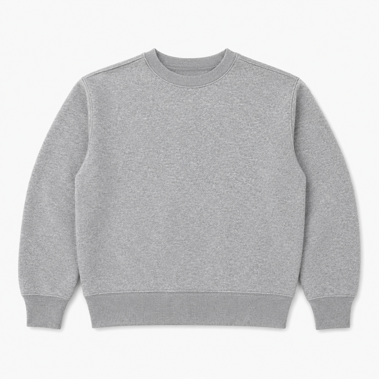 Sudadera Básica Gris Melange Lefties