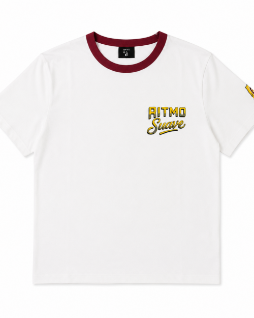 Camiseta Ringer Blanca Lefties “Ritmo Suave”