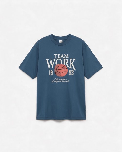 Camiseta Verde Agua Team Work Springfield