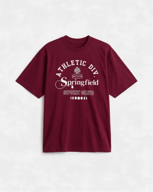 Camiseta Granate Athletic Springfield