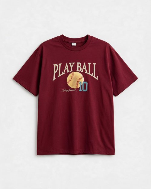 Camiseta Granate Play Ball Springfield