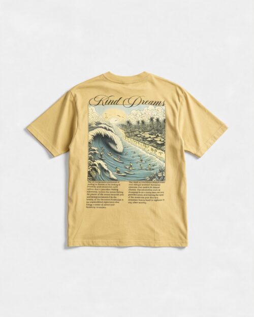 Camiseta Amarilla Kind con Estampado Gráfico Springfield